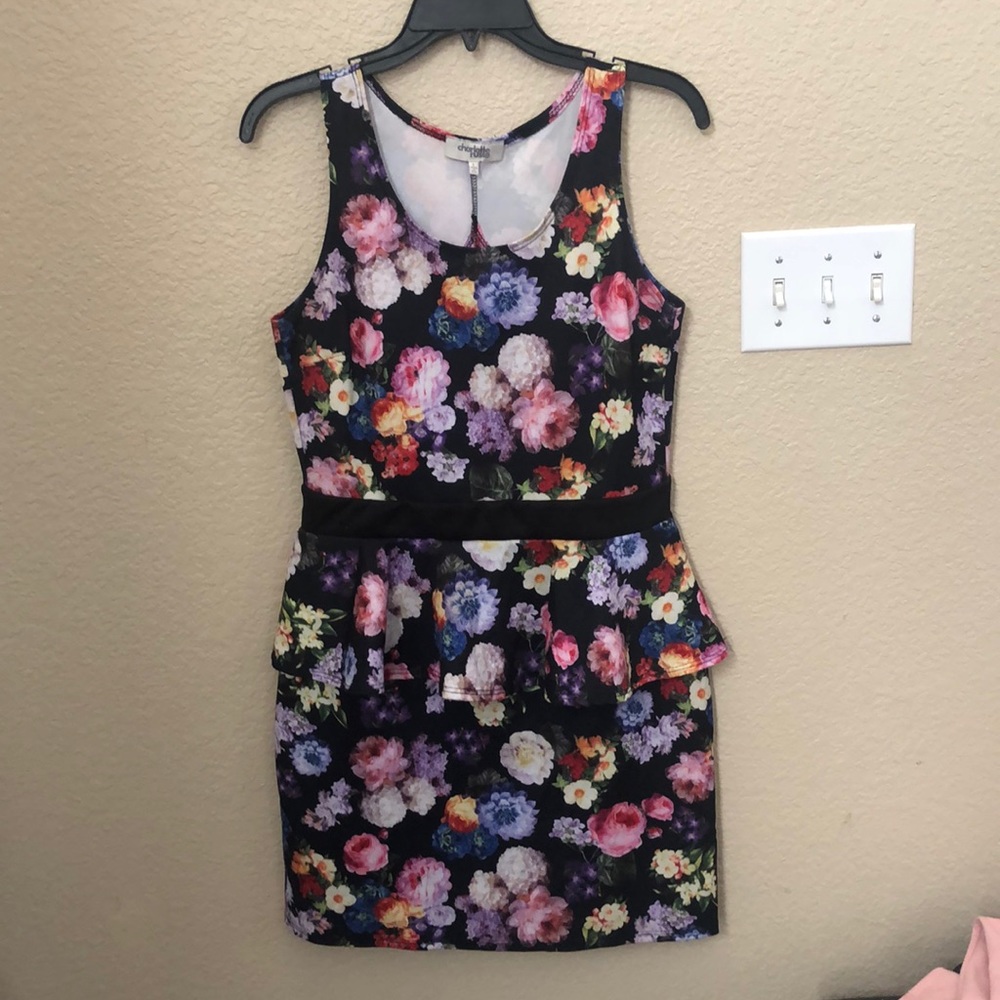 Charlotte Russe Floral Dress sz Large